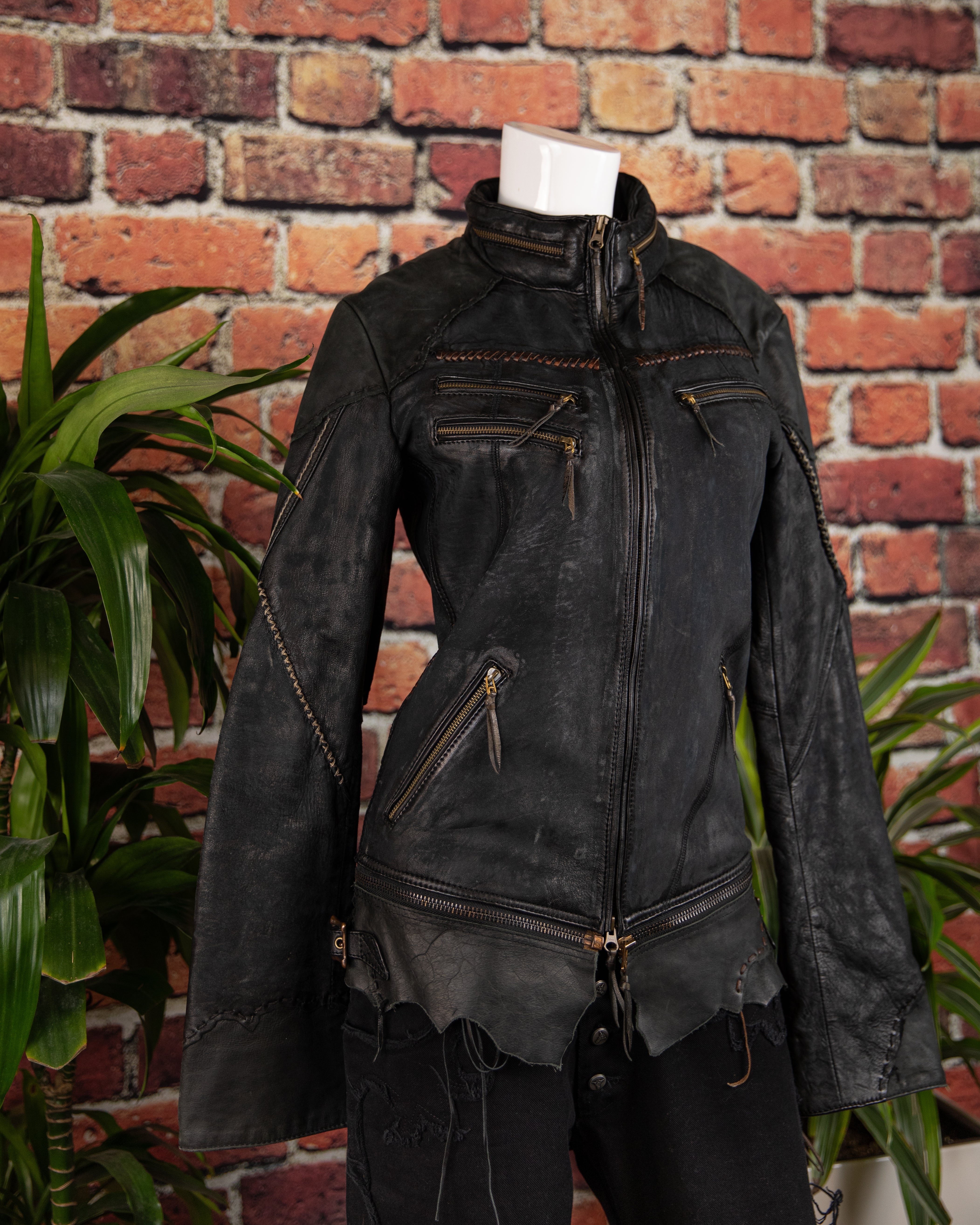14th addiction JK Desert leather jacket – VINDEMA