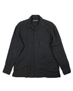 Issey Miyake black dress shirt