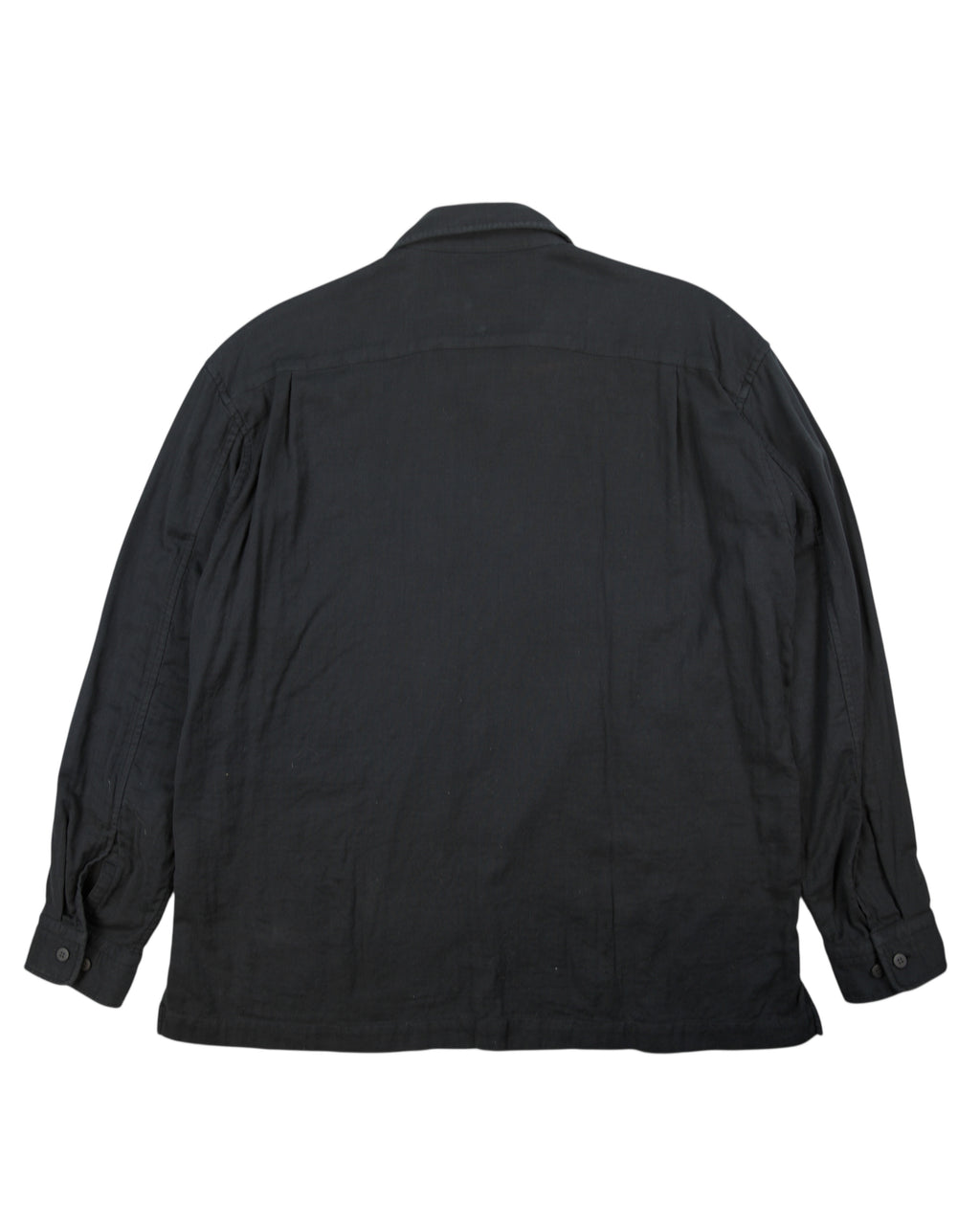 Issey Miyake black dress shirt