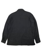 Issey Miyake black dress shirt