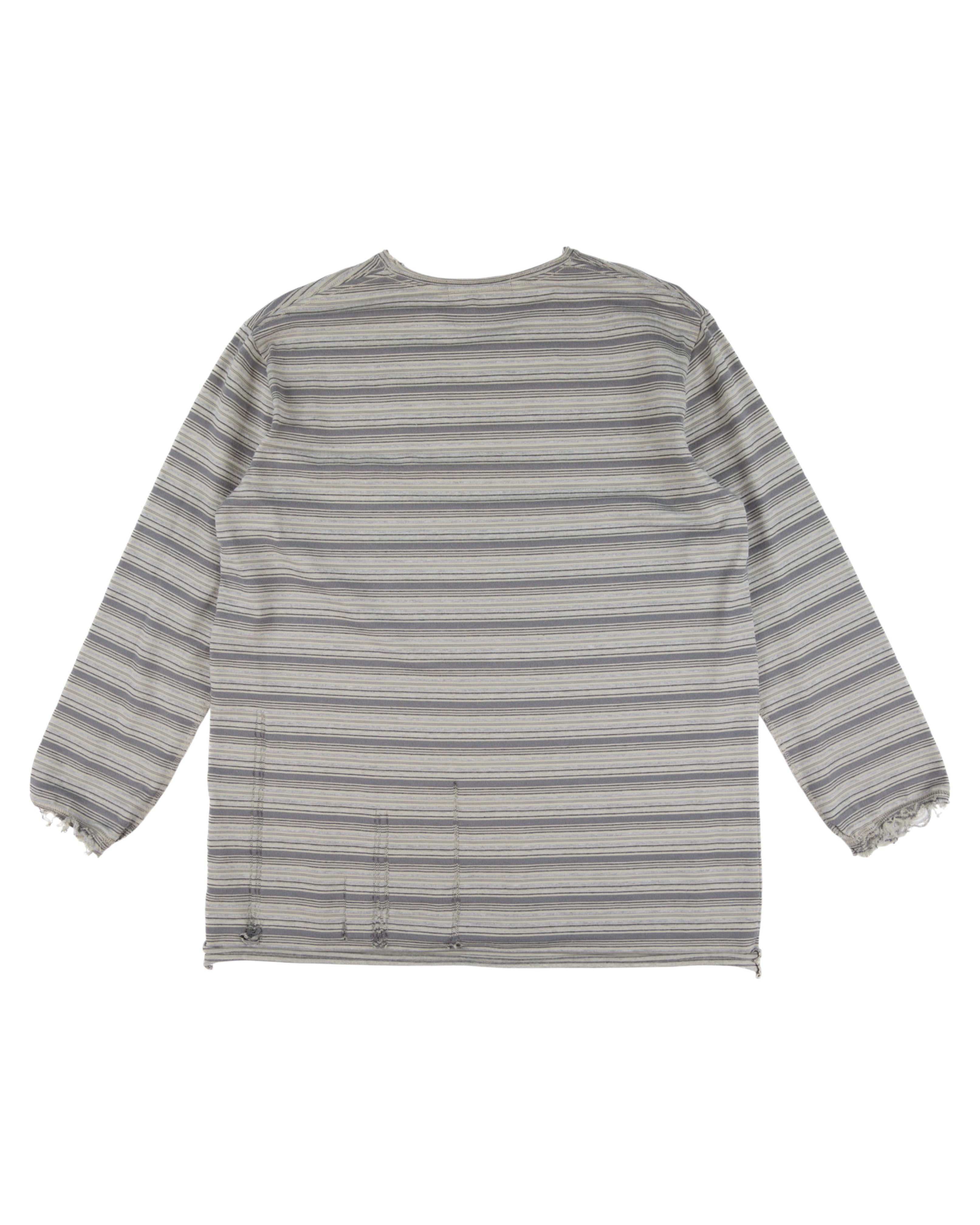 Undercover striped long-sleeve shirt