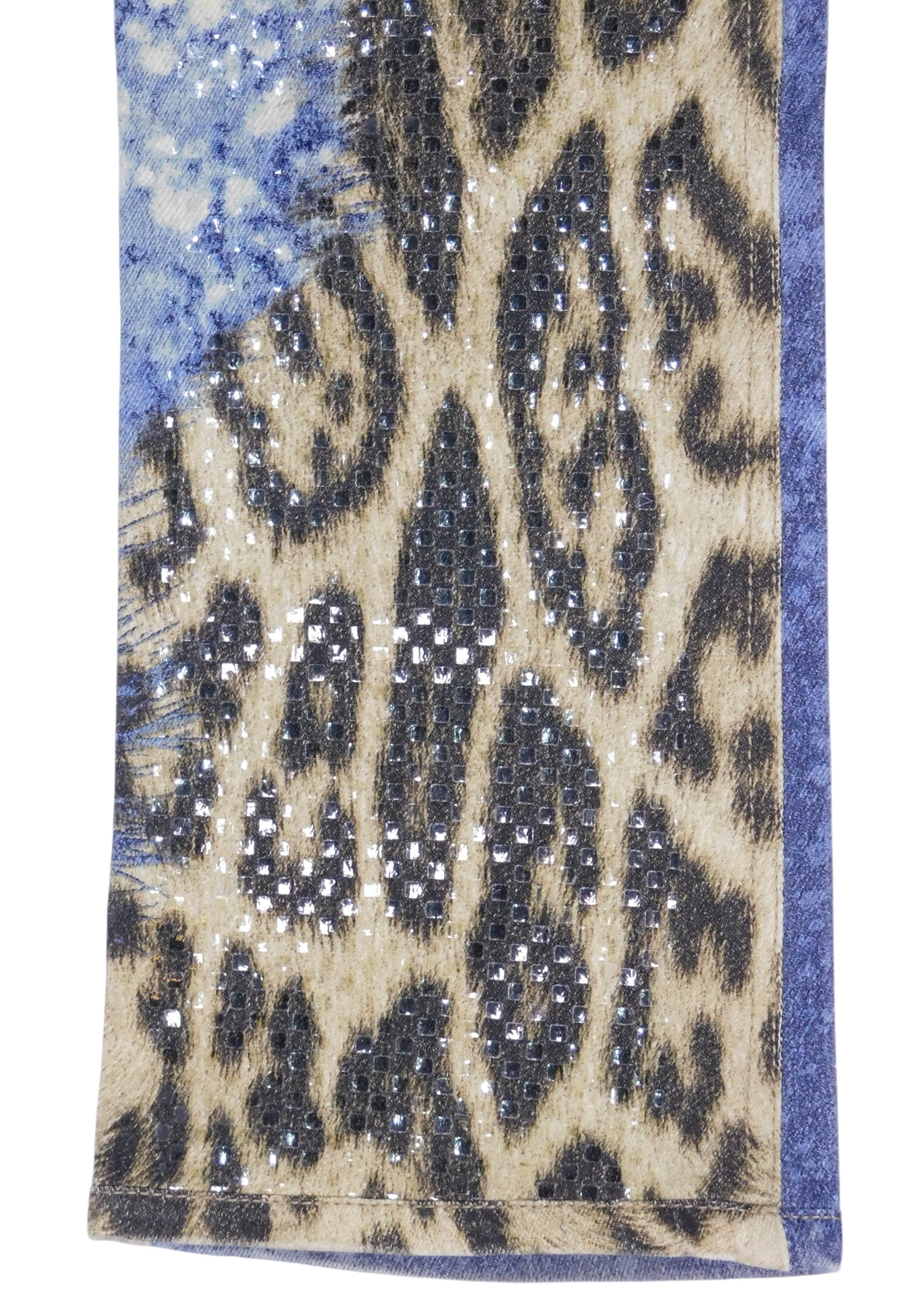 2000s Roberto Cavalli leopard print jeans – VINDEMA