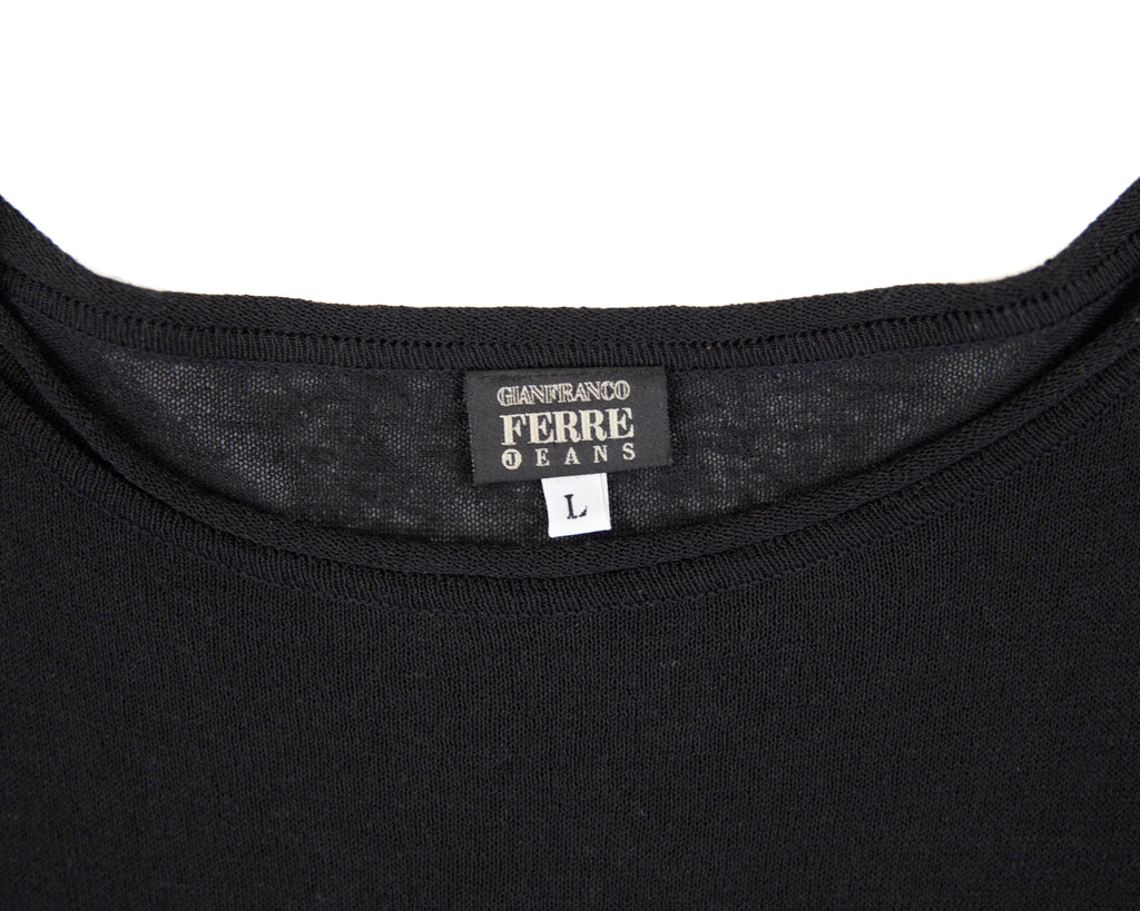 Gianfranco ferre black t-shirt