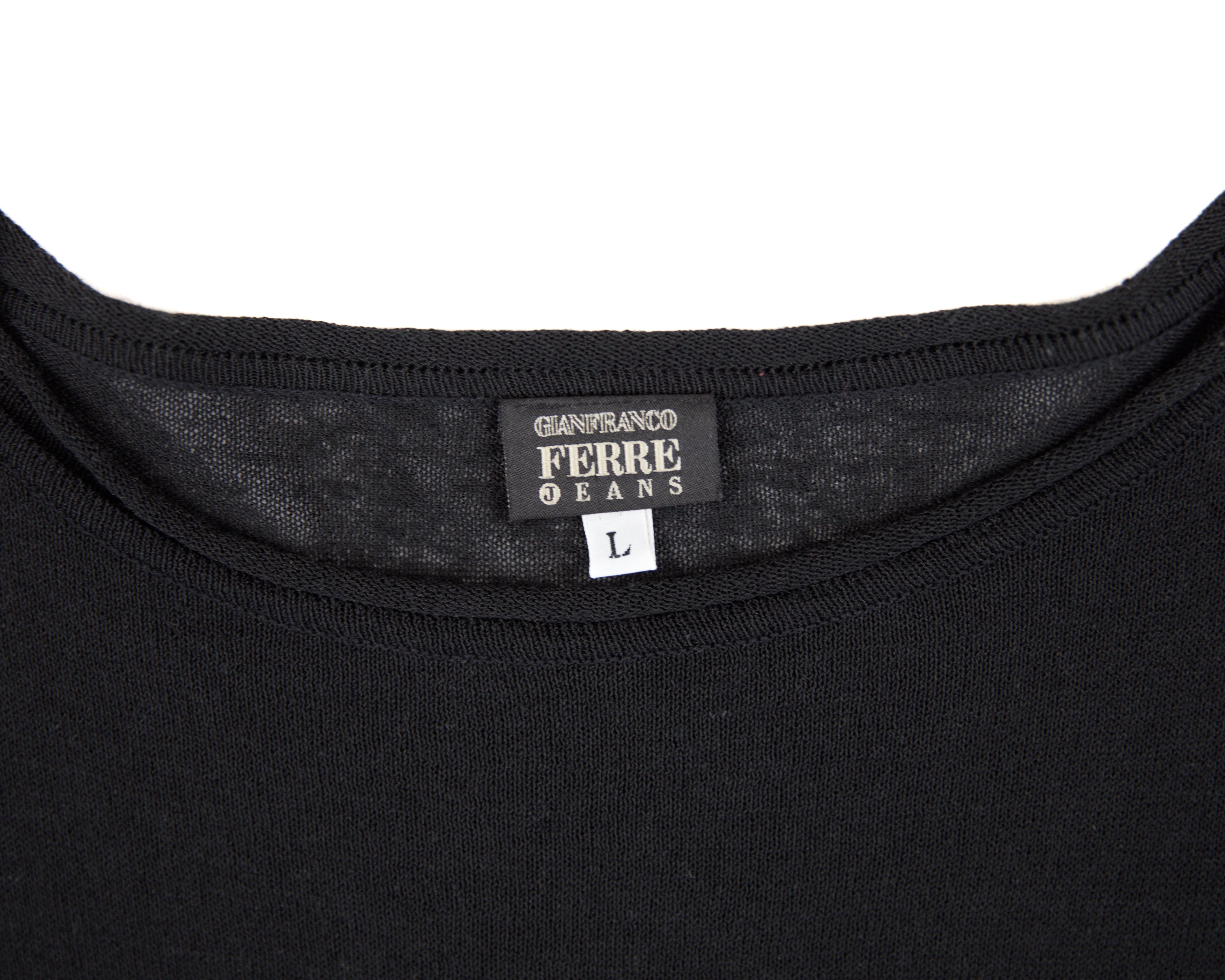 Gianfranco ferre black t-shirt