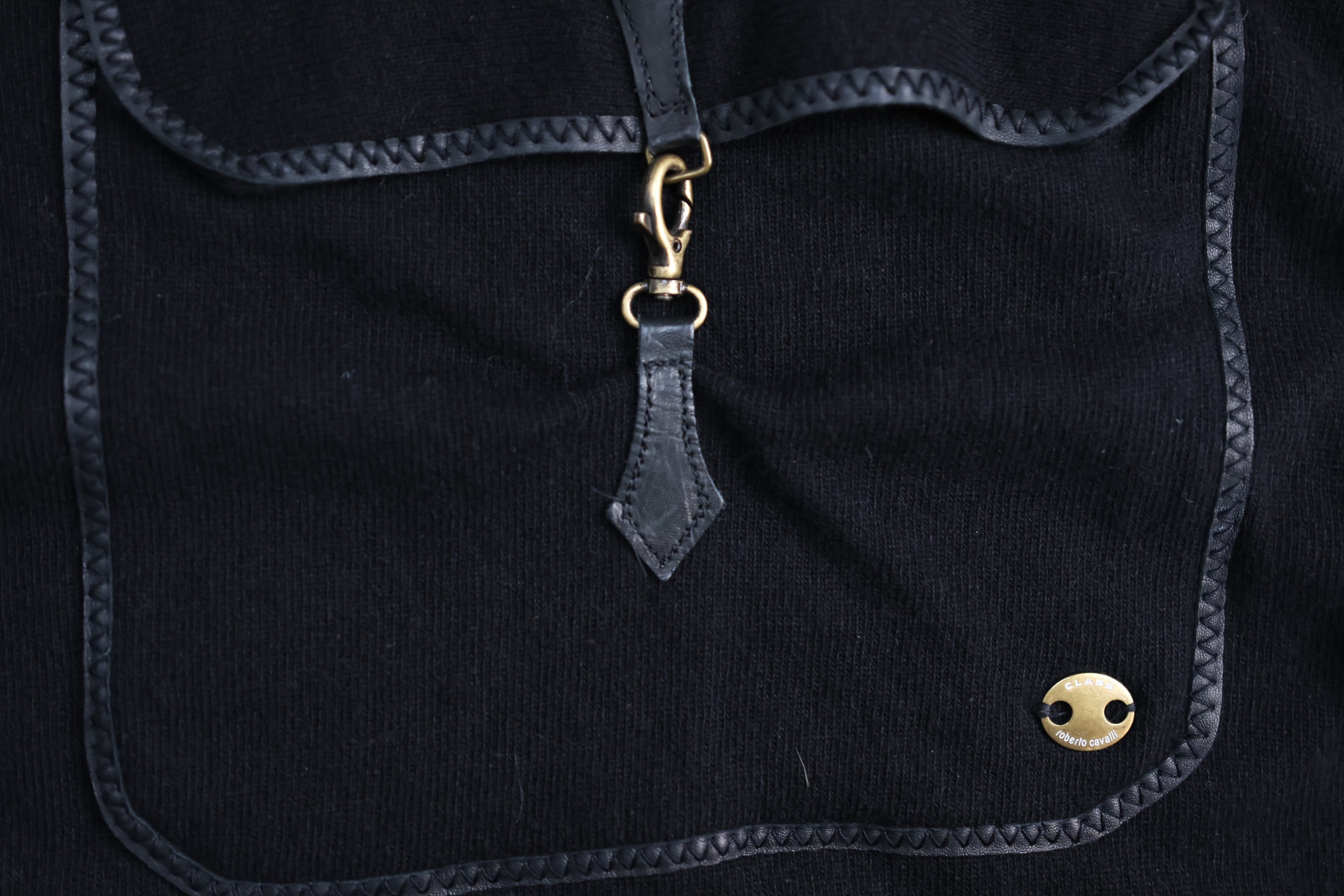 Roberto Cavalli Hooded Sweater