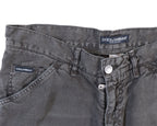 Dolce Gabbana dark gray jeans