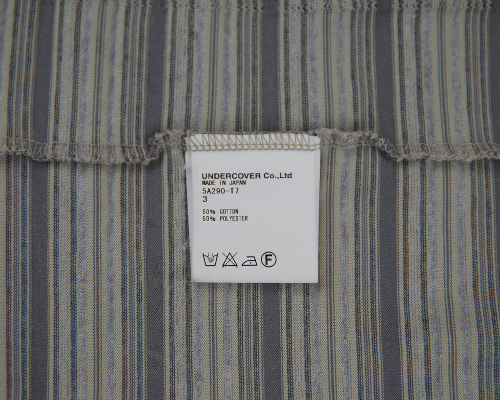 Undercover striped long-sleeve shirt