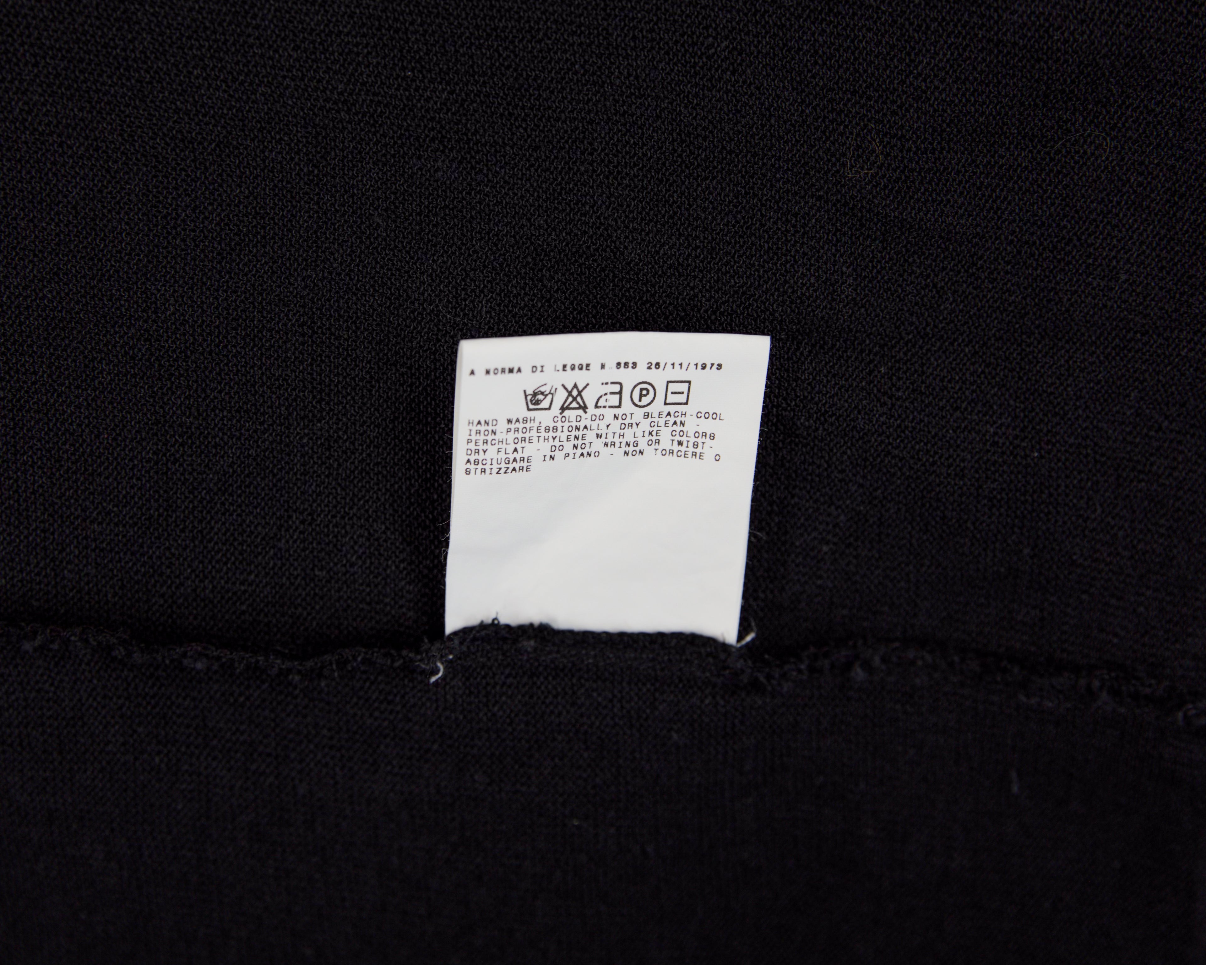 Gianfranco ferre black t-shirt