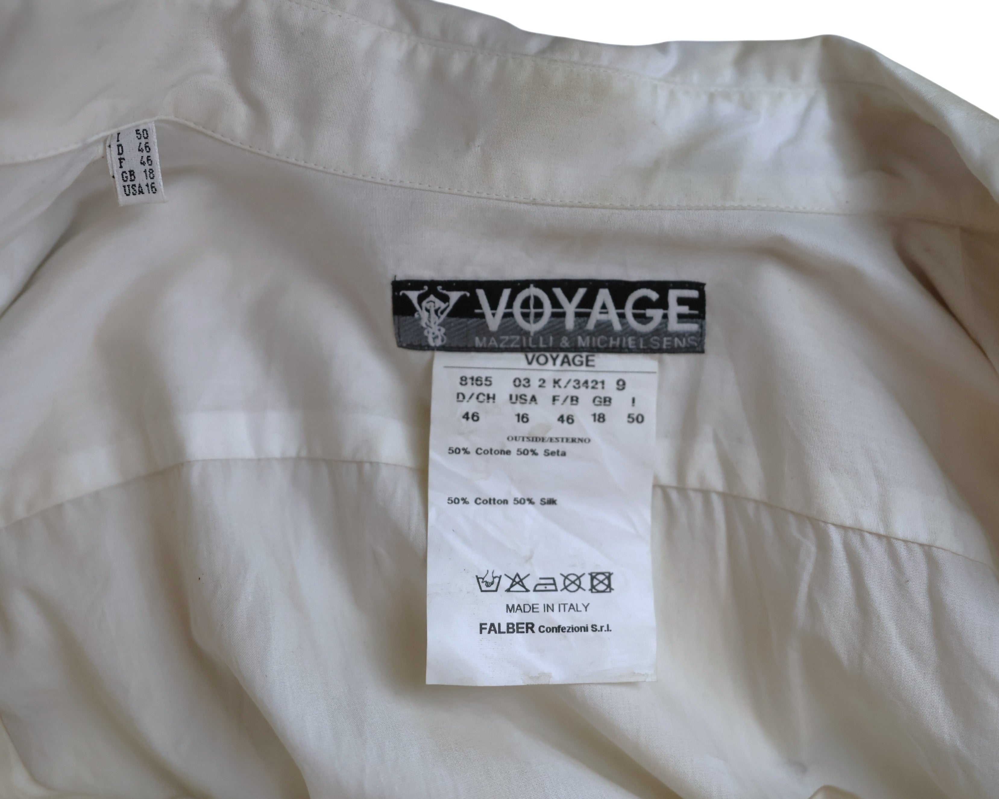 Voyage Mazzilli & Michielsens double layer long sleeve button-up shirt