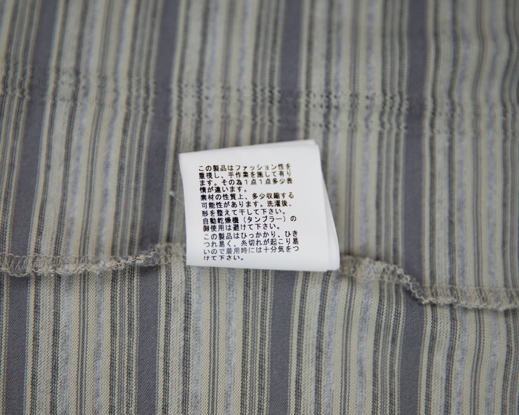 Undercover striped long-sleeve shirt