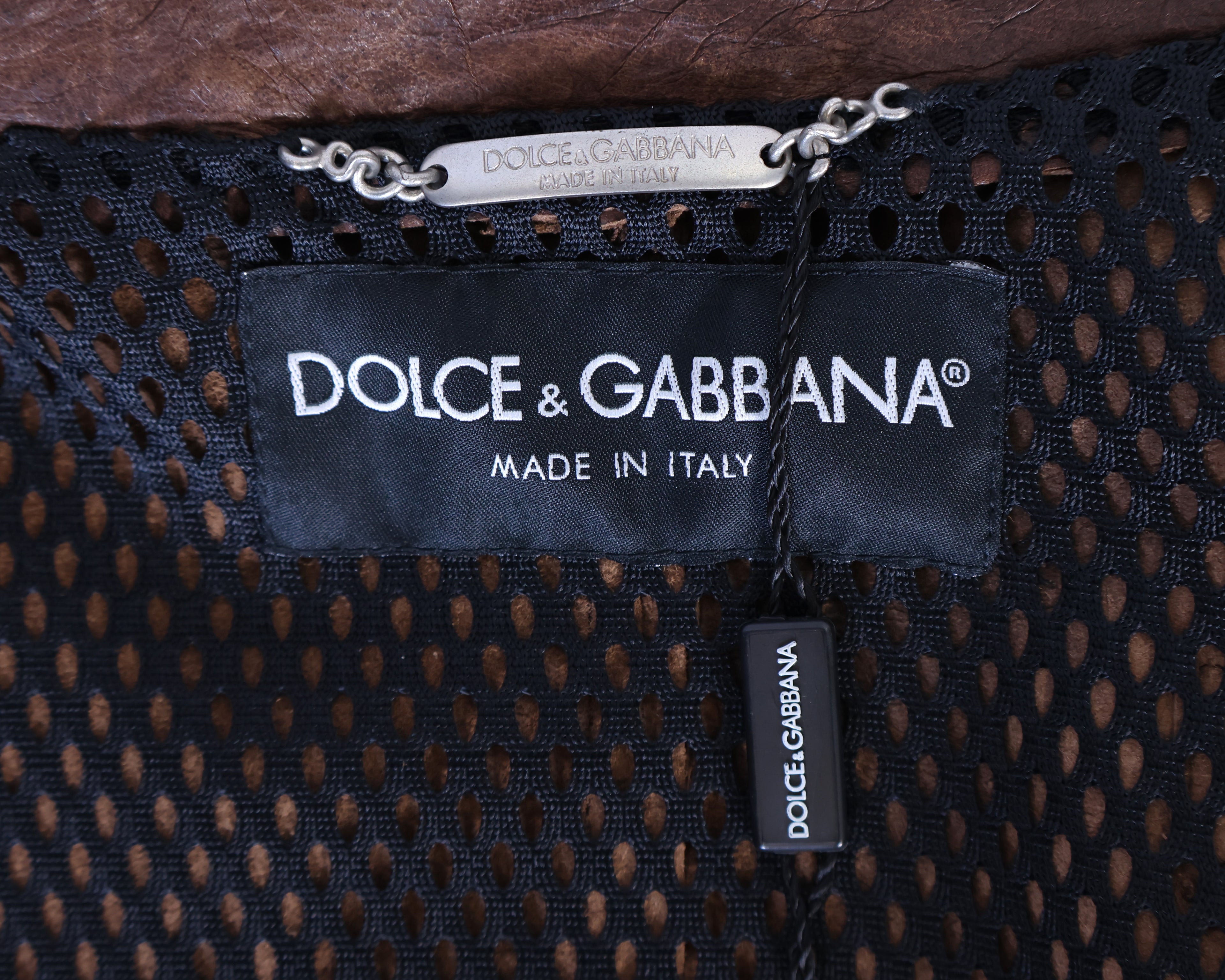 Dolce & Gabbana sheepskin leather Jacket