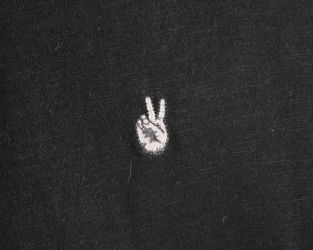 John Varvatos Black polo shirt