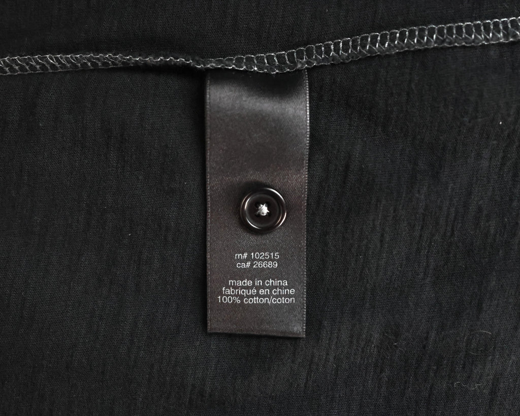 John Varvatos Black polo shirt