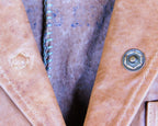 Giorgio Brato beige leather jacket
