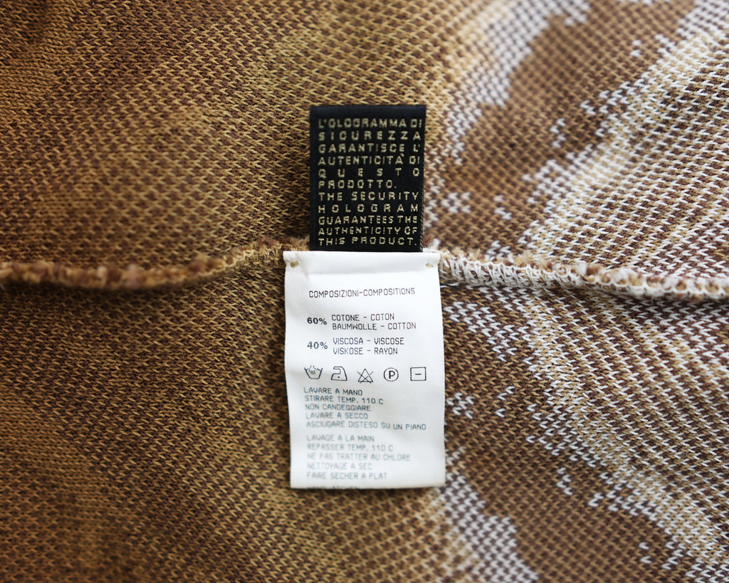 Roberto Cavalli class orange long sleeve shirt