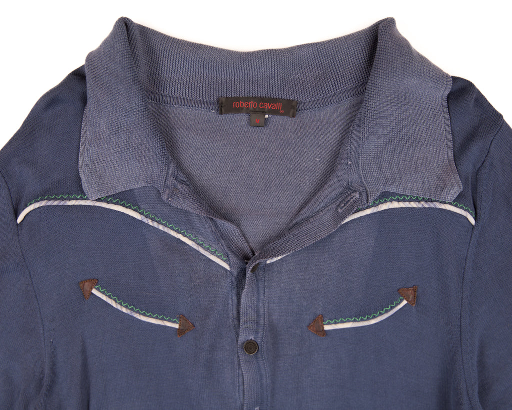 Roberto Cavalli Navy Polo