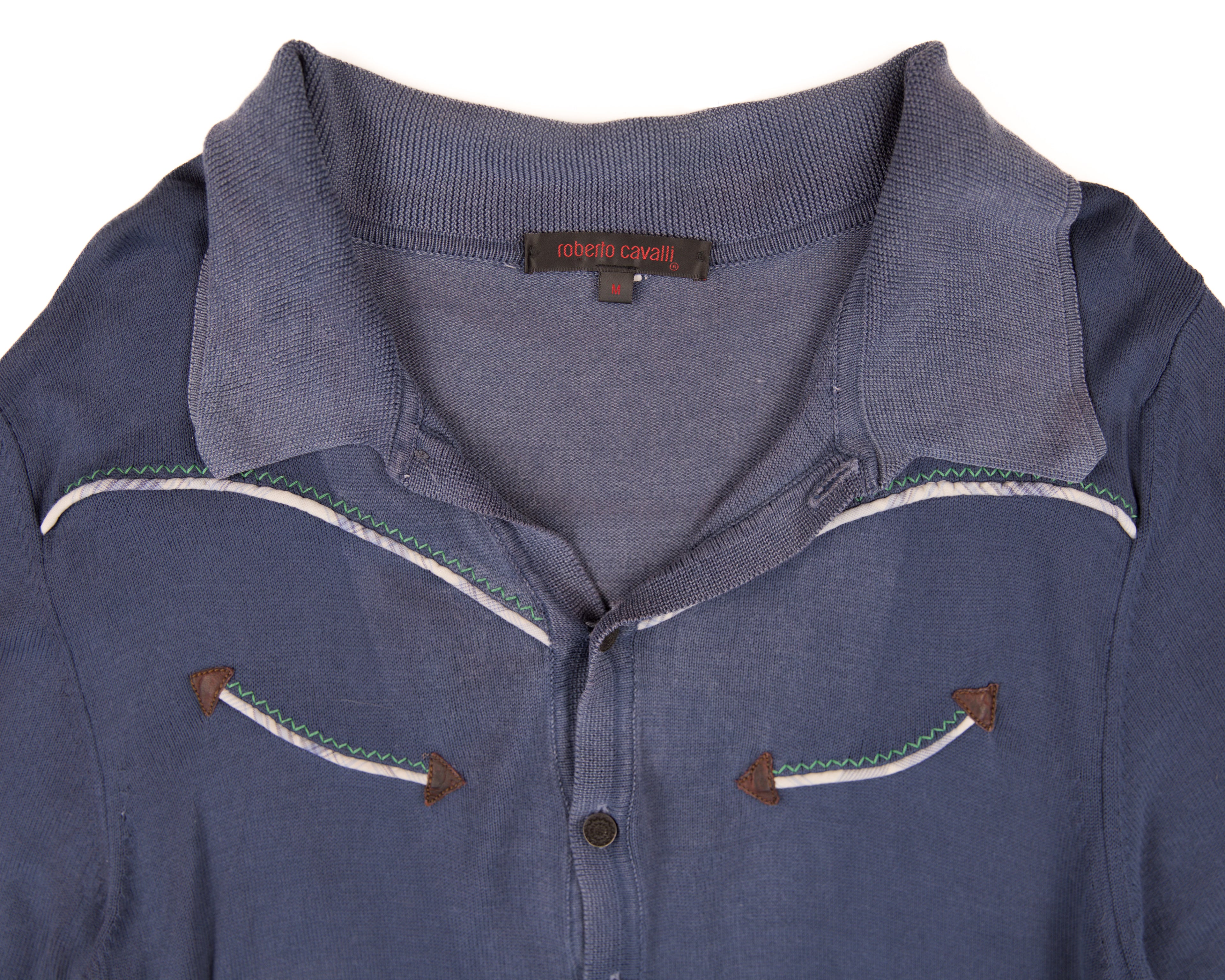 Roberto Cavalli Navy Polo