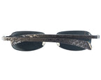 Chrome Heart Sunglasses black wood frame