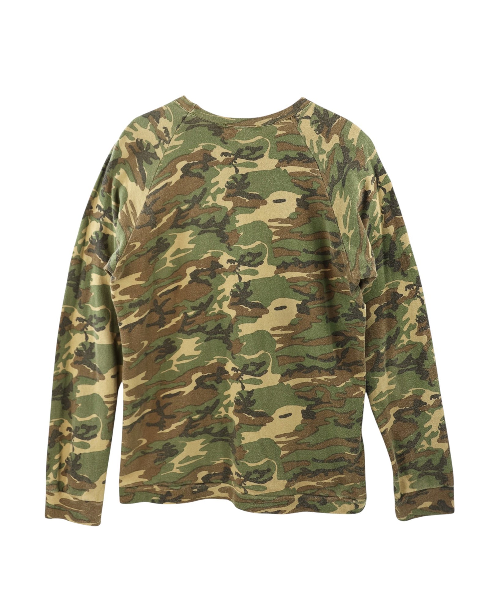 Undercover camo long-sleeve shirt