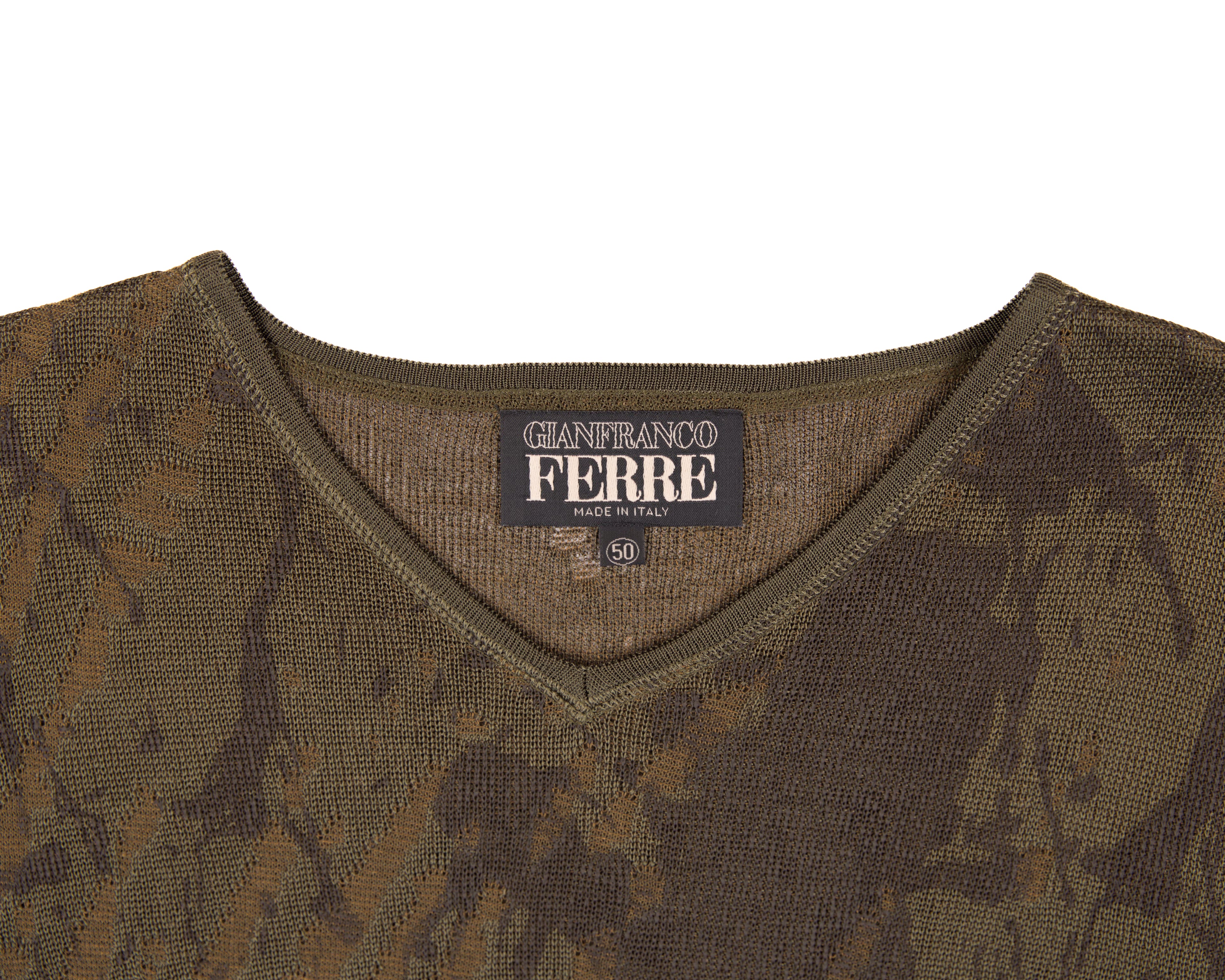 Gianfranco Ferre t-shirt Abstract Pattern T-Shirt