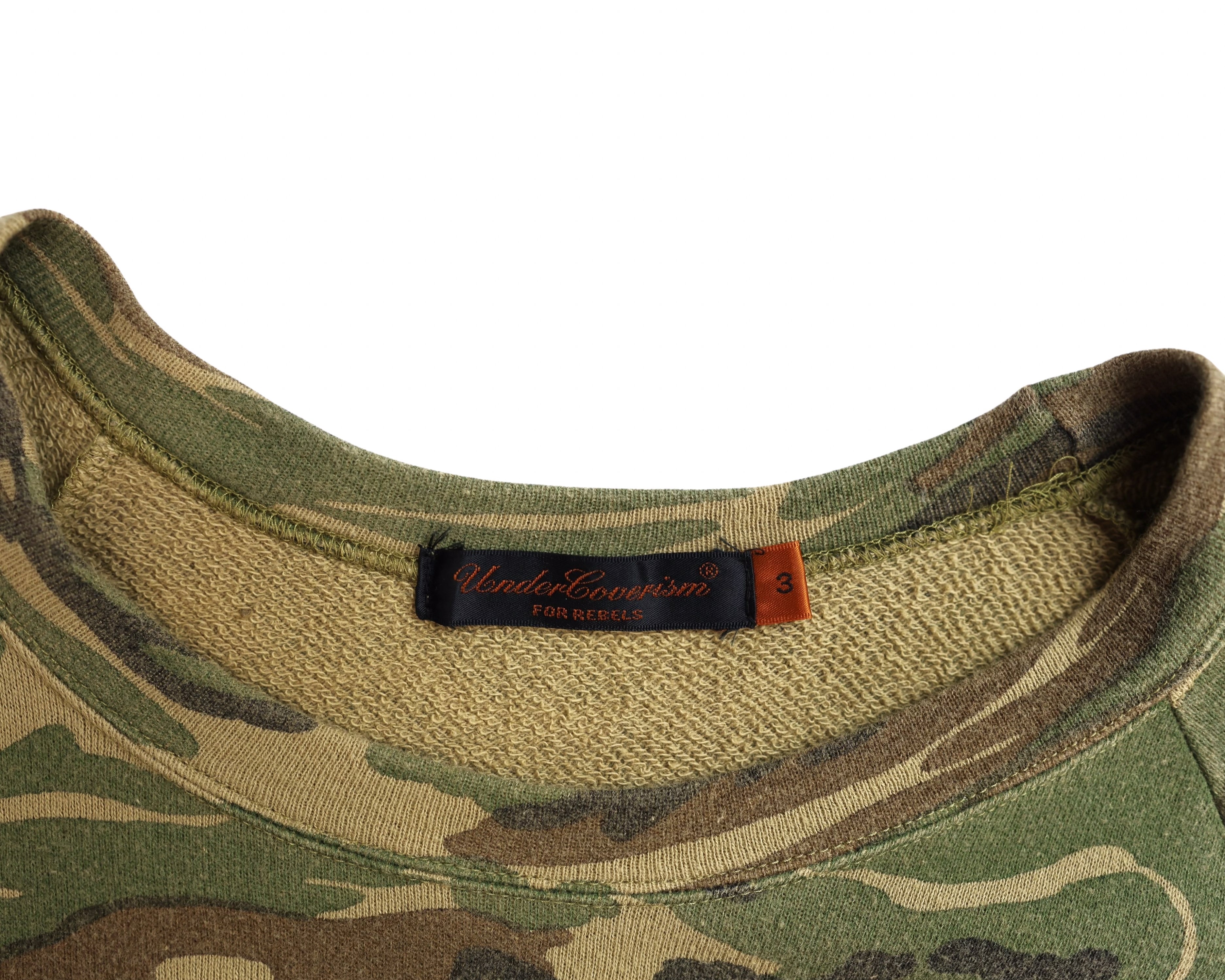 Undercover camo long-sleeve shirt