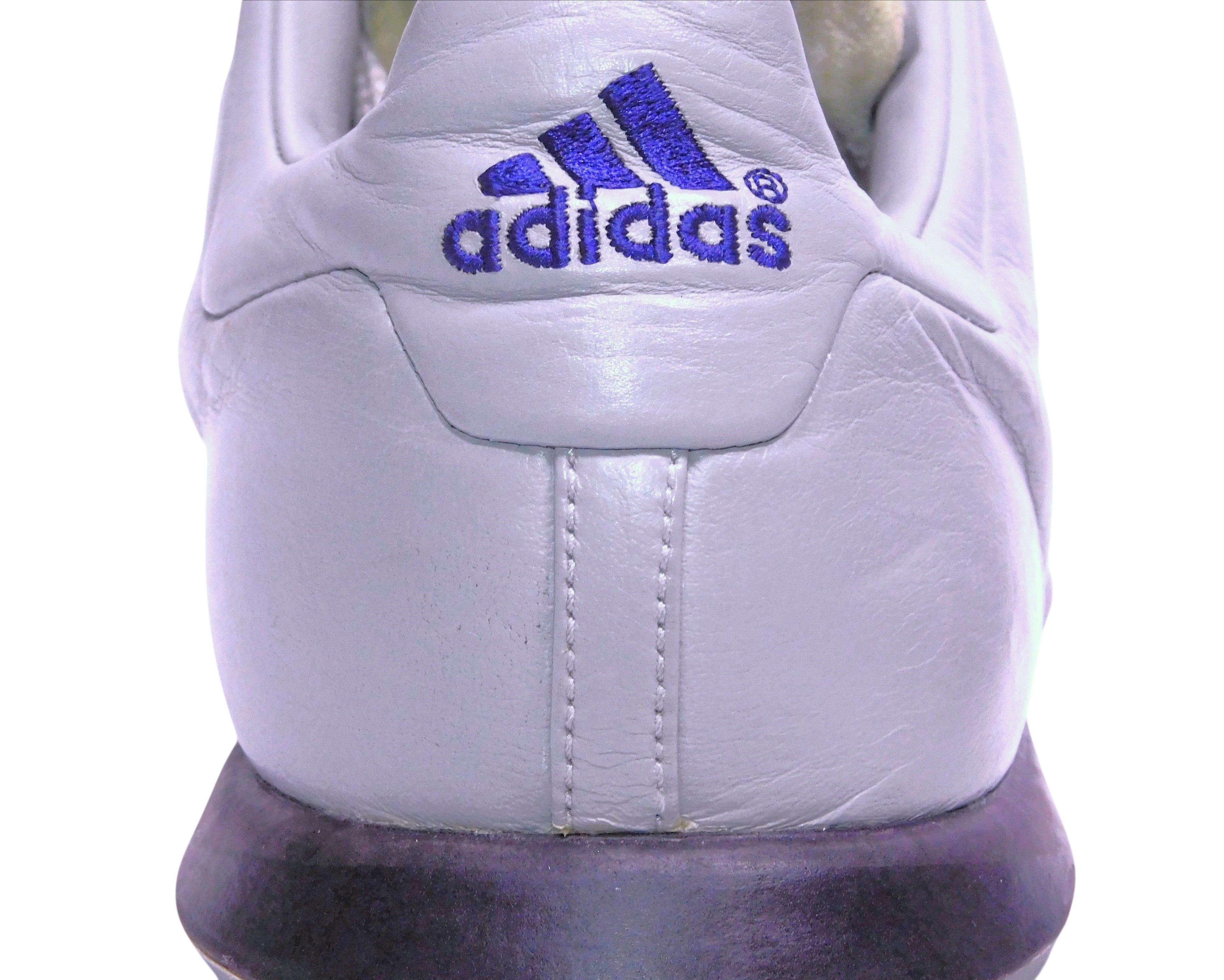 Yohji Yamamoto adidas 2002 gray and purple leather sneakers