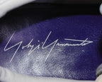 Yohji Yamamoto adidas 2002 gray and purple leather sneakers