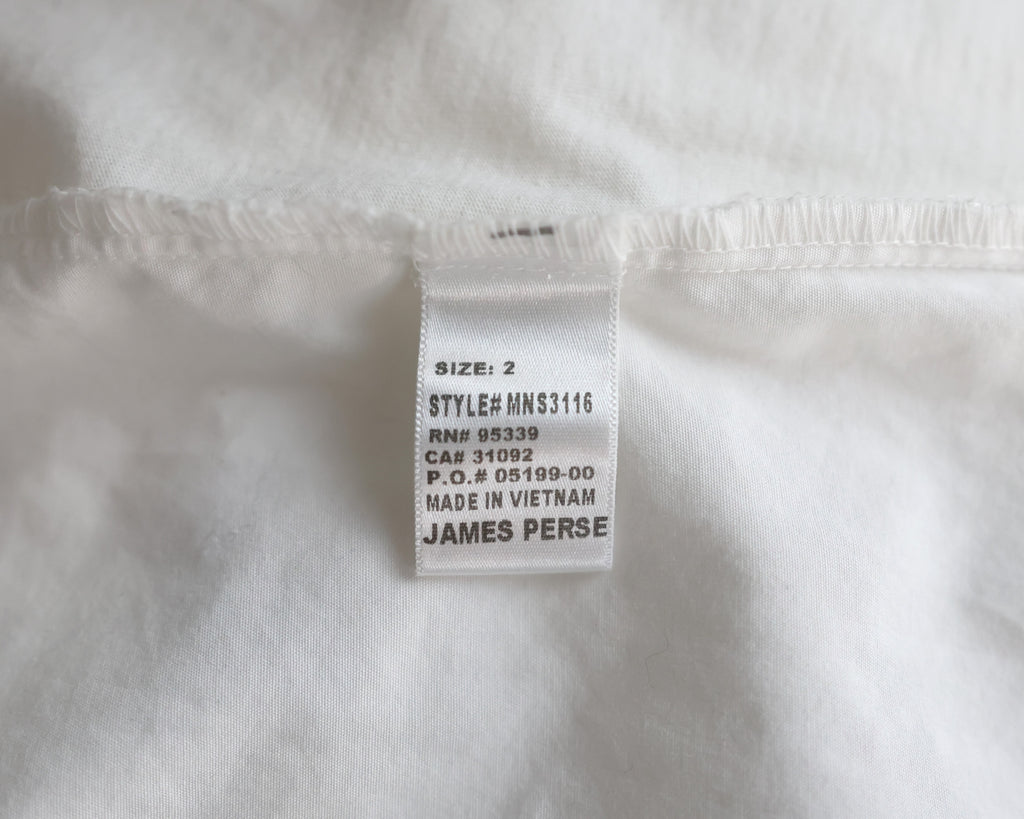 James Perse long sleeve button-up shirt