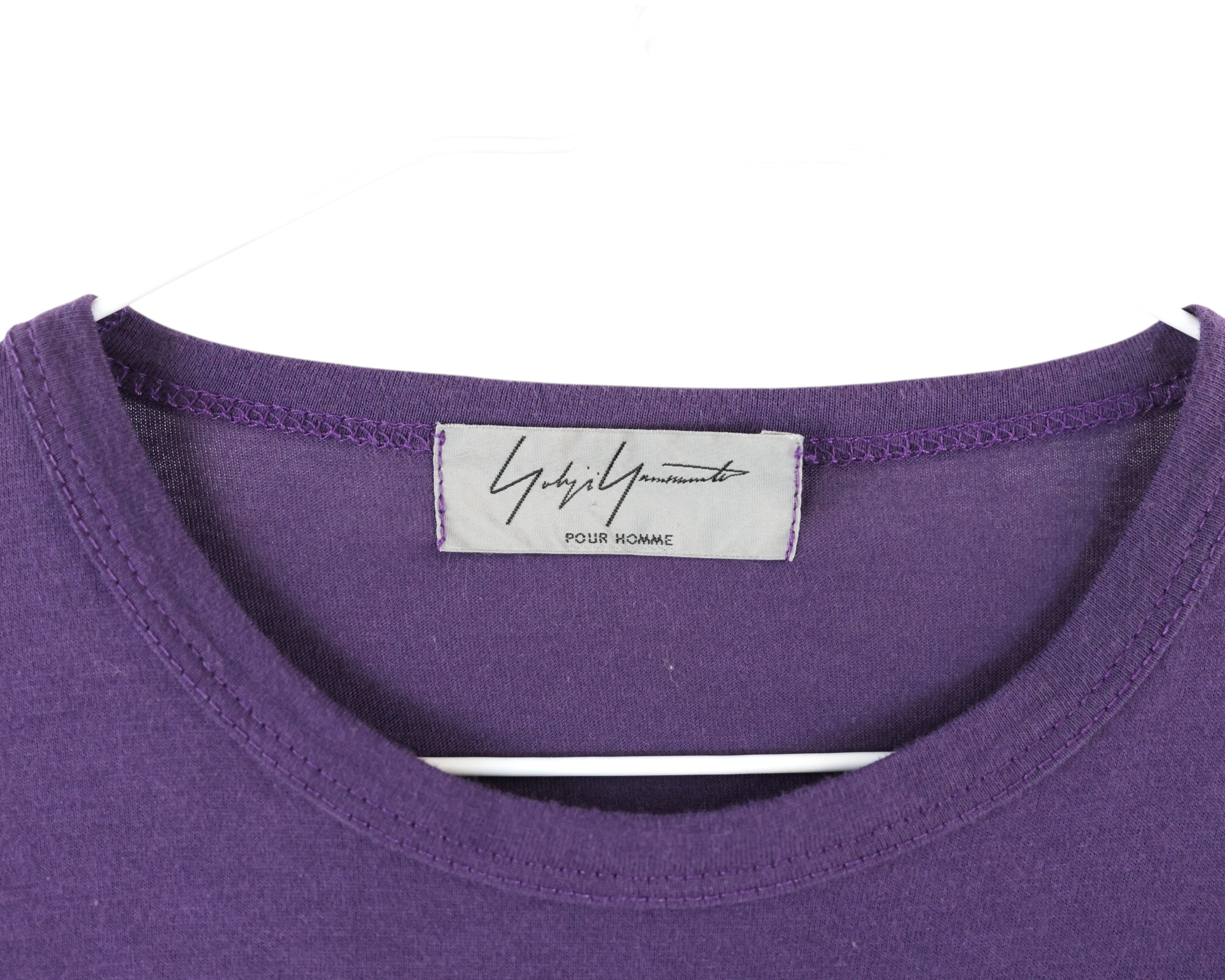 Yamamoto purple T-shirt