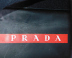 Prada burnt orange suede trainer shoes