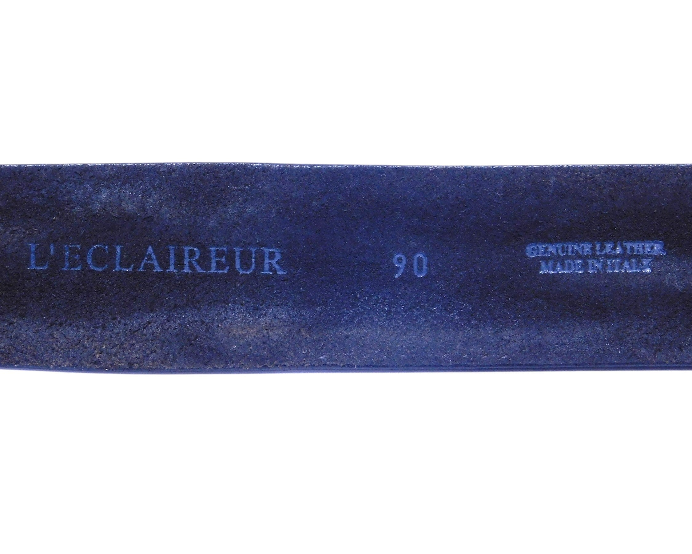 L’Eclaireur black leather belt
