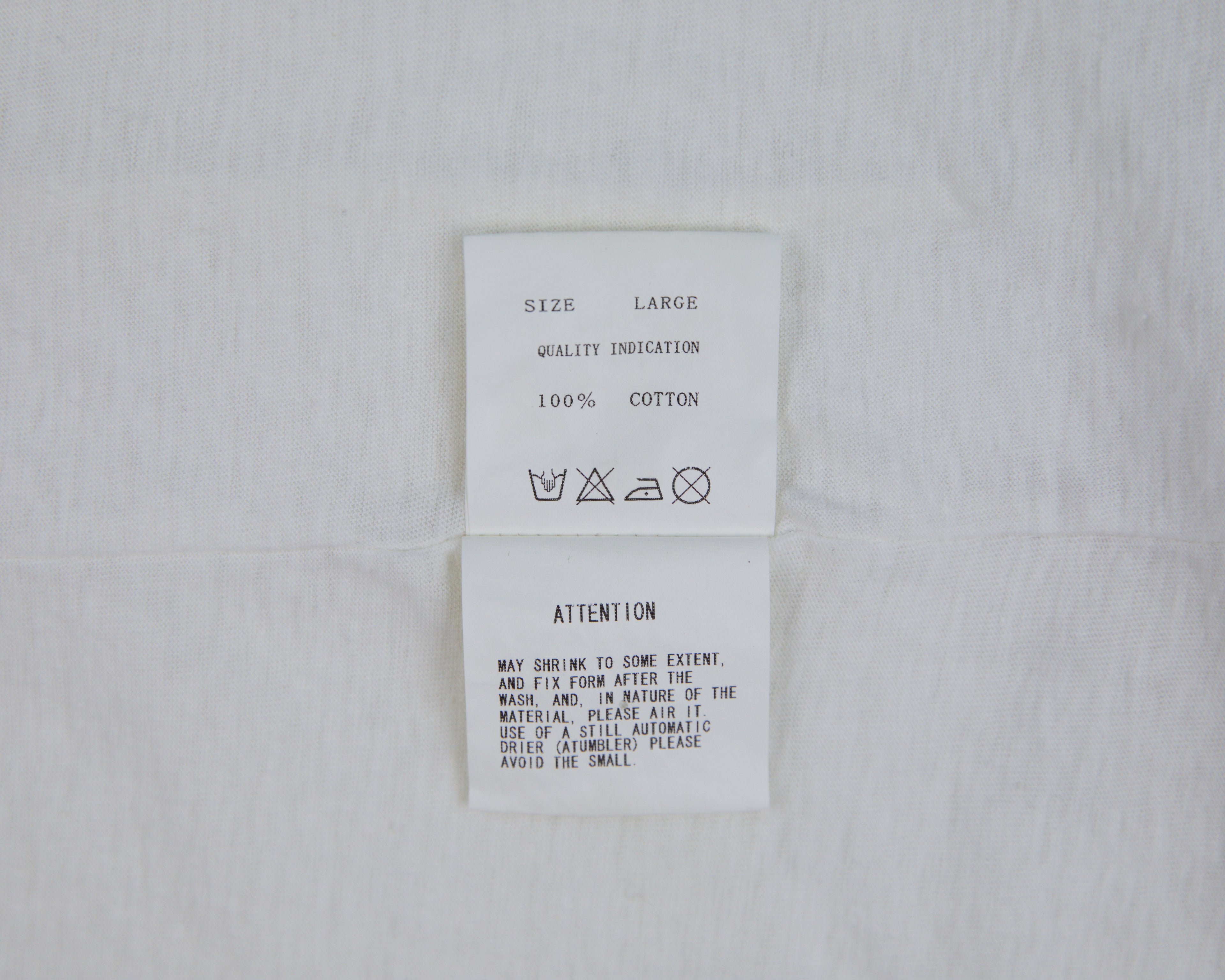 Undercover white shirt