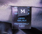 Michel Berandi long leather coat