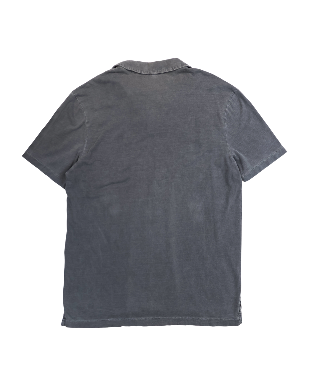 James Perse Grey short sleeve polo shirt
