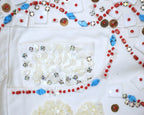 Voyage Mazzilli Michielsens white jeans with stone embroidery