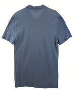 John Varvatos blue polo shirt