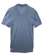 John Varvatos blue polo shirt