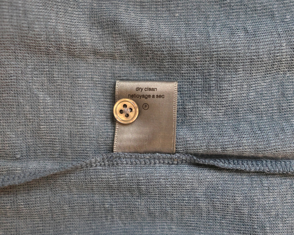 John Varvatos blue polo shirt