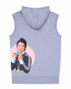 Yohji Yamamoto X Adidas Sleeveless hoodie 2004
