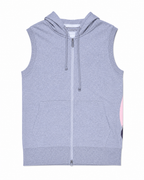 Yohji Yamamoto X Adidas Sleeveless hoodie 2004